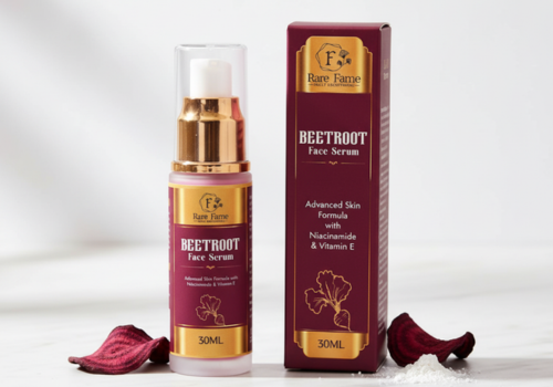 Embark on a Radiant Journey with Rare Fame's Beetroot Face Serum