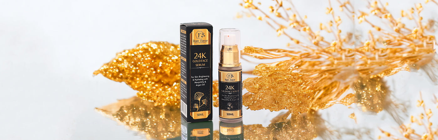 The Benefits of Using 24K Gold in Skincare: Unveiling the Secret of Rare Fame !!
