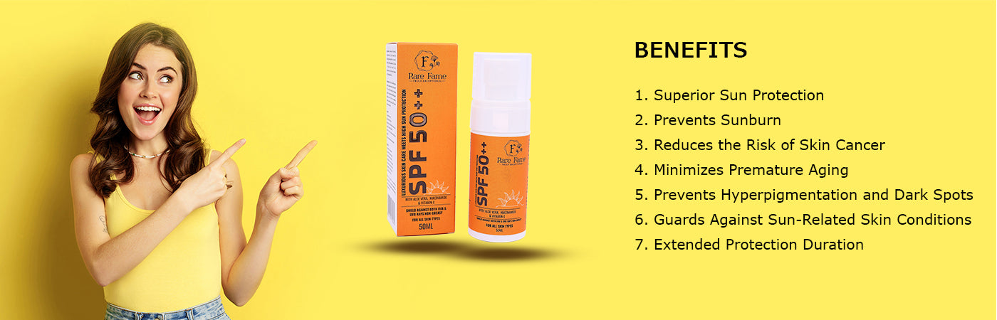 The Significance of Sun Protection: Unveiling Rare Fame's SPF 50++ Spray