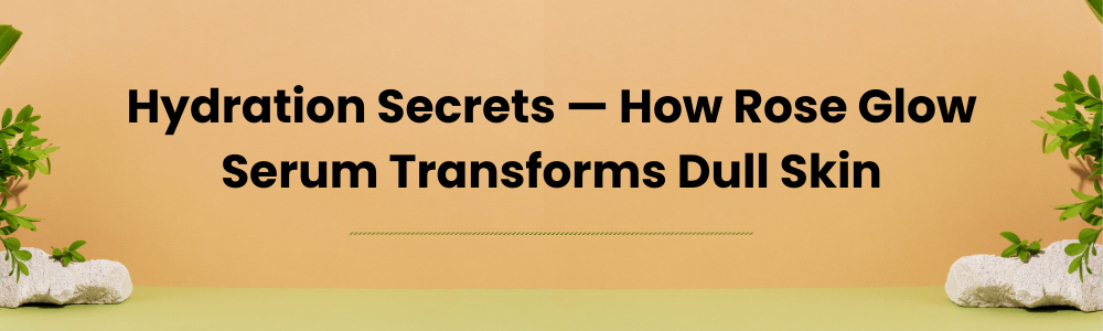 Hydration Secrets — How Rose Glow Serum Transforms Dull Skin