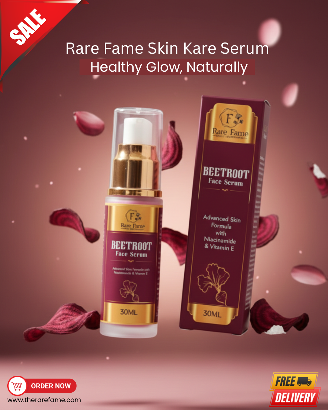 Beetroot Face Serum