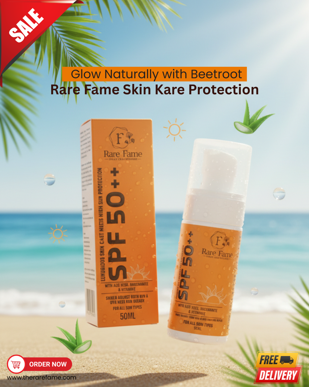 Rare Fame SPF 50++ Spray