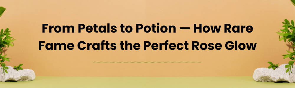 From Petals to Potion — How Rare Fame Crafts the Perfect Rose Glow