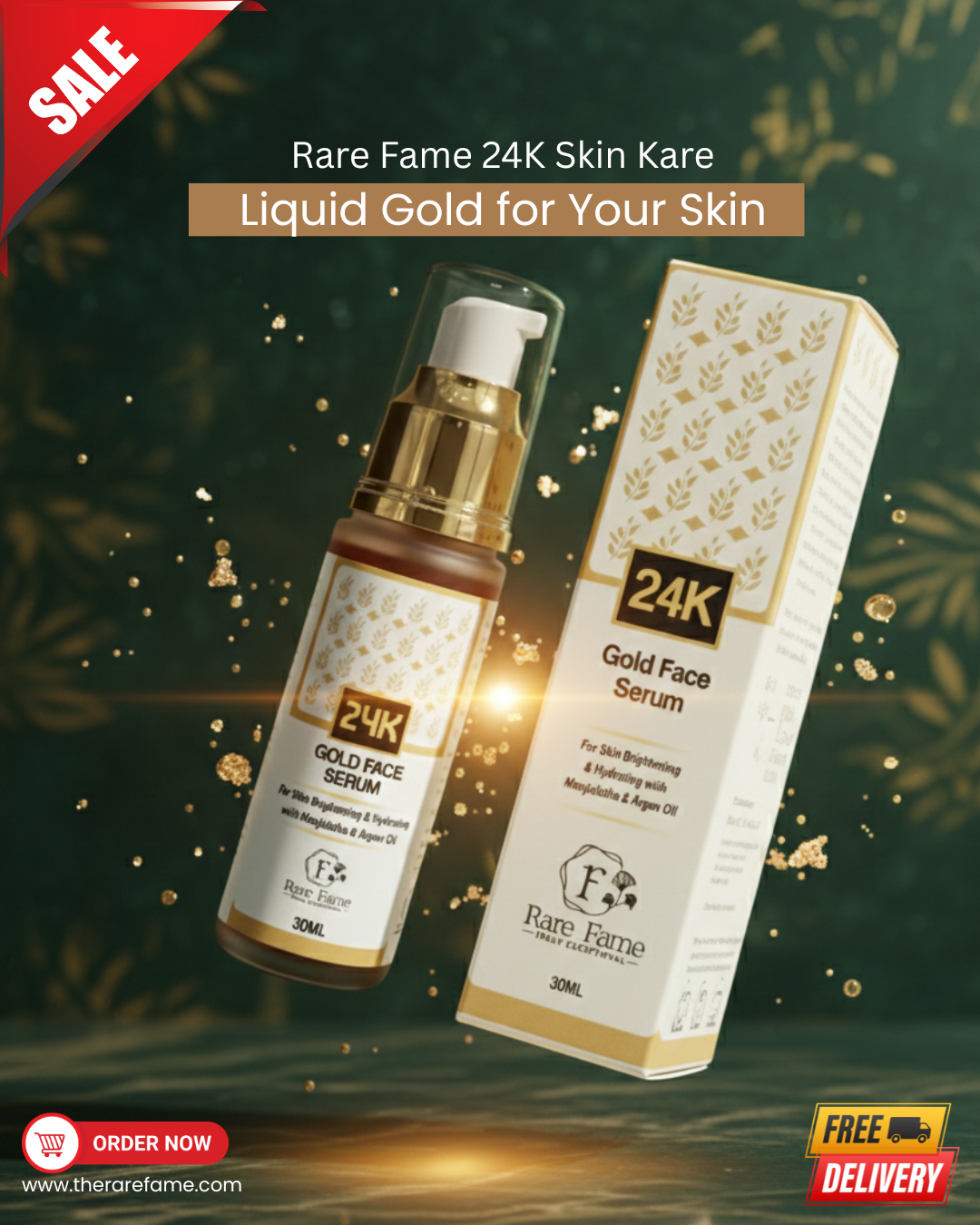 24K Gold Face Serum